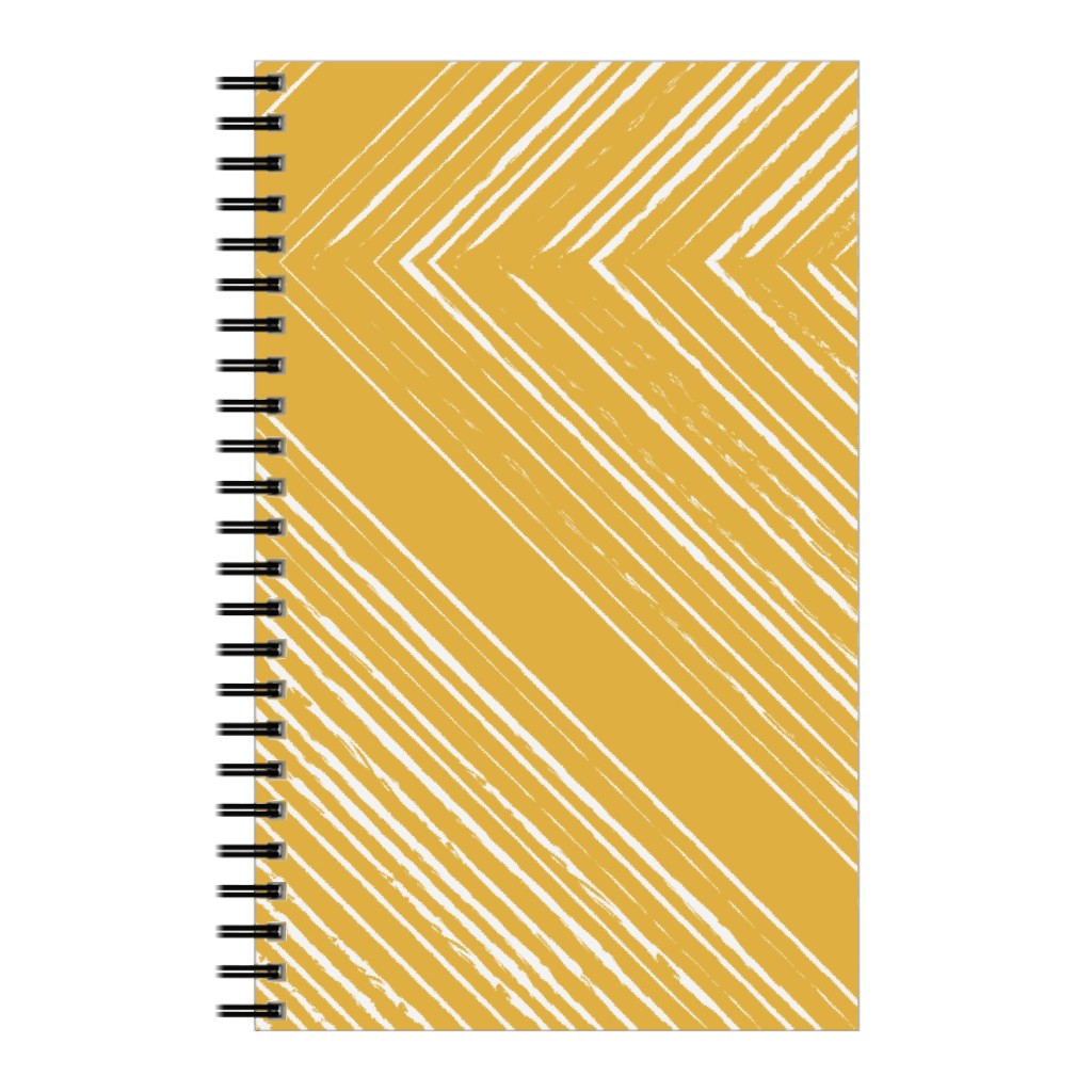 Modern Farmhouse - Mustard Notebook, 5x8, Yellow, Classic Yellow