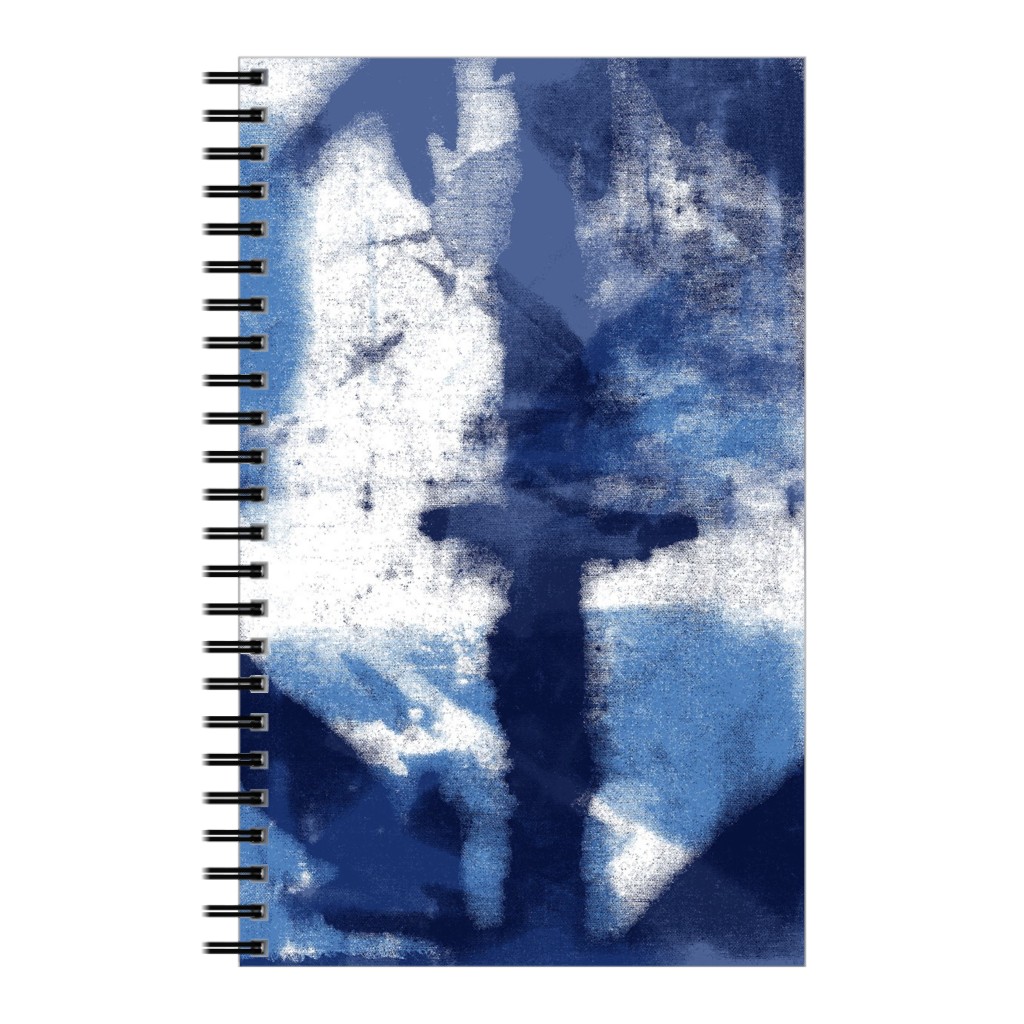 Shibori - Indigo Notebook, 5x8, Blue