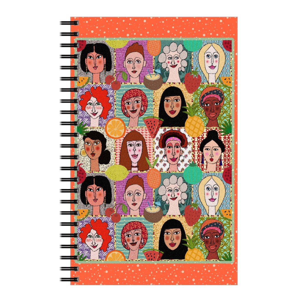 the Colors of Women - Multi Notebook, 5x8, Multicolor