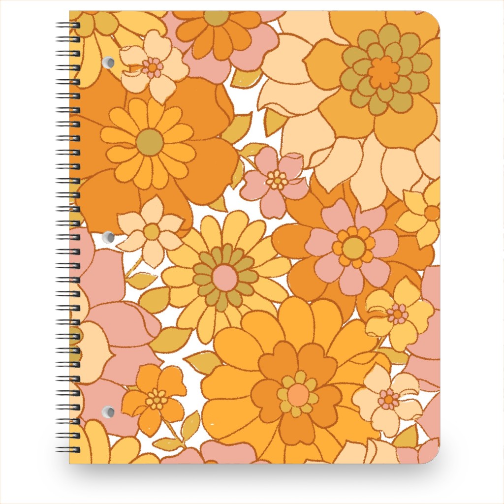 Back To School Orange Notebooks