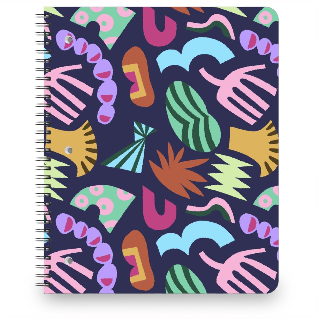 Hand Over - Multi Notebook, 8.5x11, Multicolor