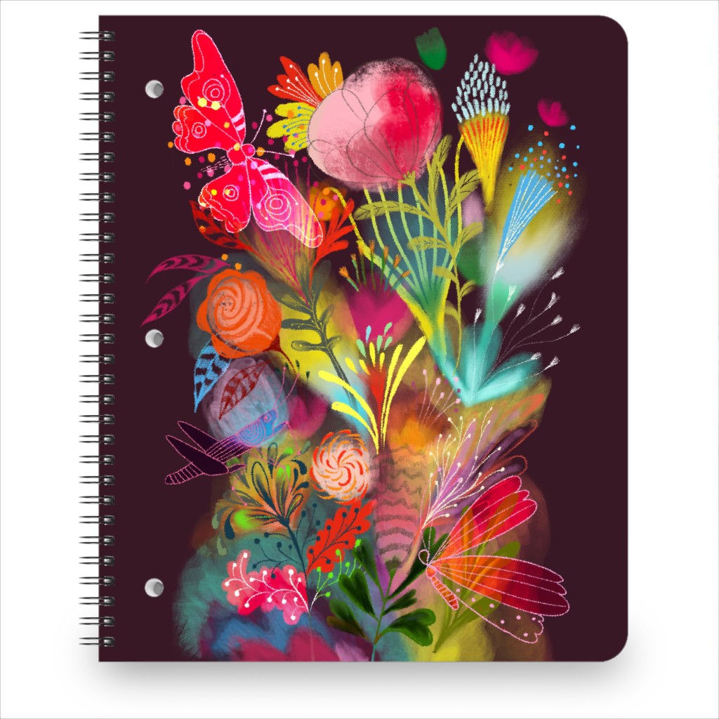Tropical Magic Dream - Multi Notebook, 8.5x11, Multicolor