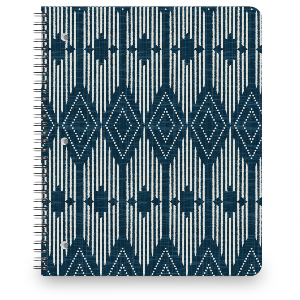 West End Notebook, 8.5x11, Blue