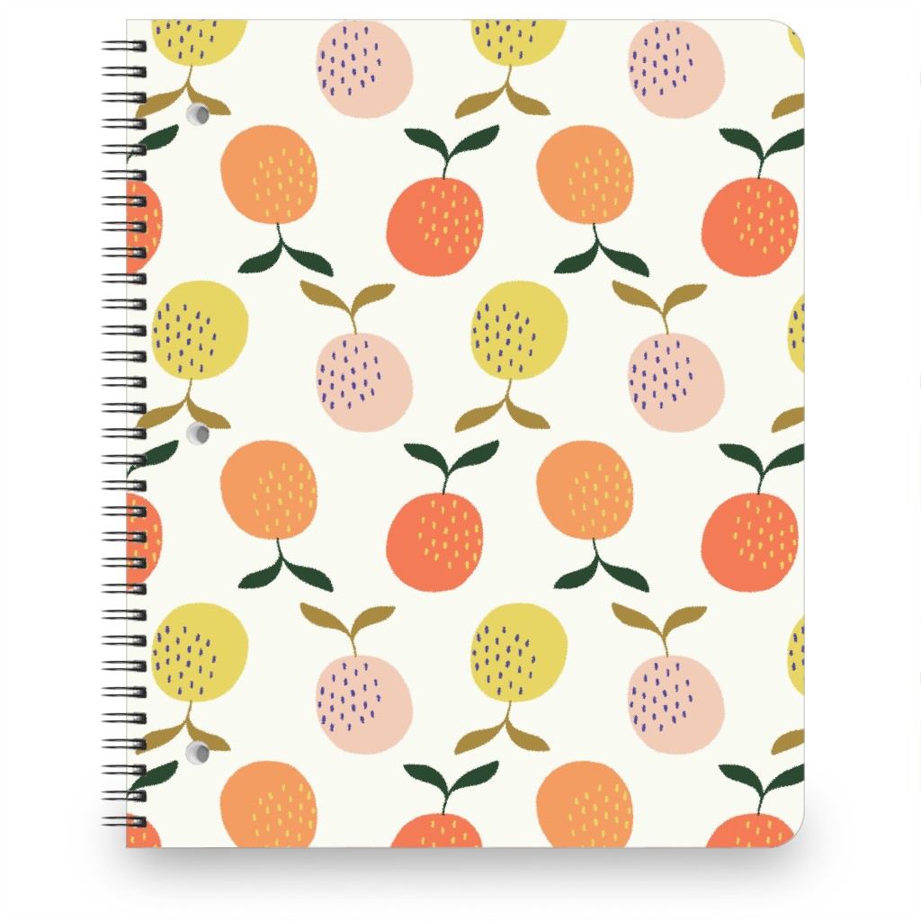 Back To School Orange Notebooks