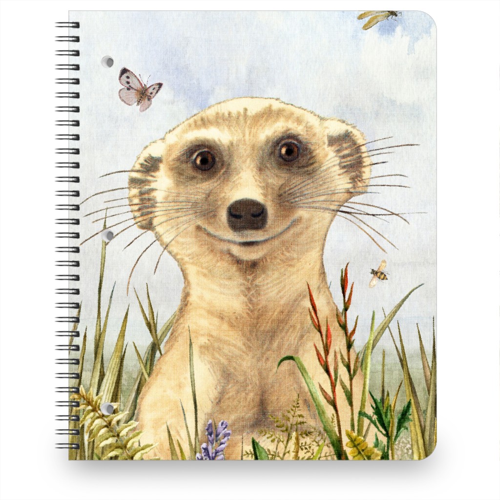 the Suricate - Multi Notebook, 8.5x11, Multicolor
