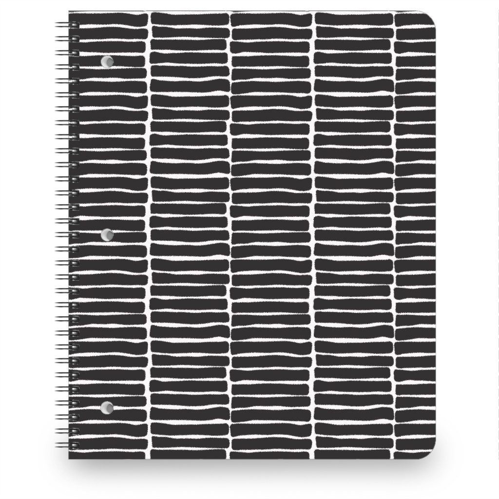 Chunky Stack - Inky Notebook, 8.5x11, Black