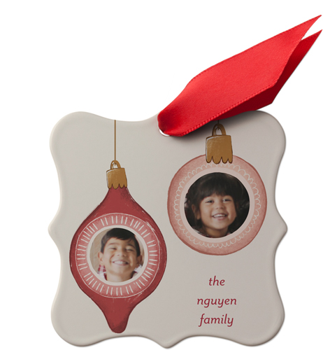Ornament Faces Metal Ornament | Christmas Ornaments | Shutterfly