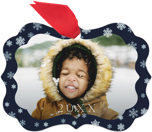 Blue Photo Ornaments