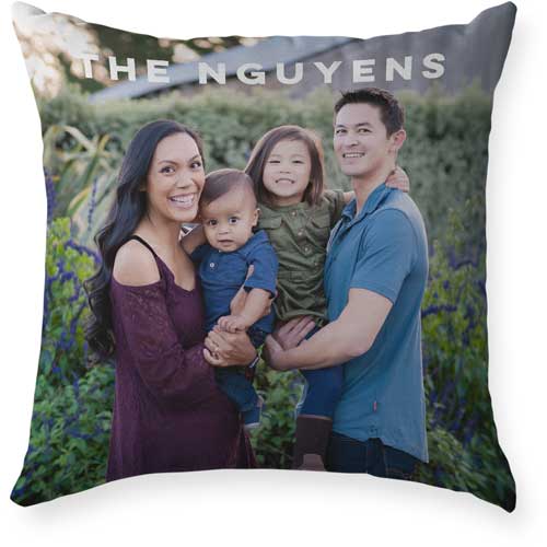 Photo Gallery Outdoor Pillow, 18x18, Single Sided, Multicolor