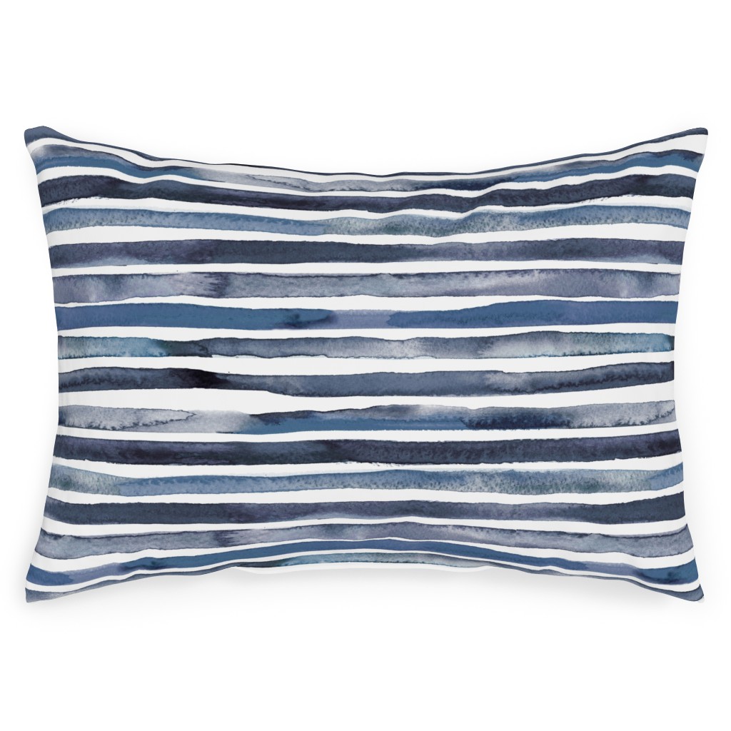 Watercolor outdoor outlet pillows