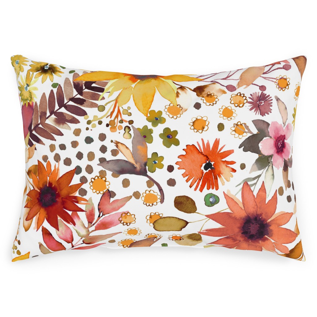 Big Sunflowers Goldenrod Yellow Outdoor Pillow Shutterfly