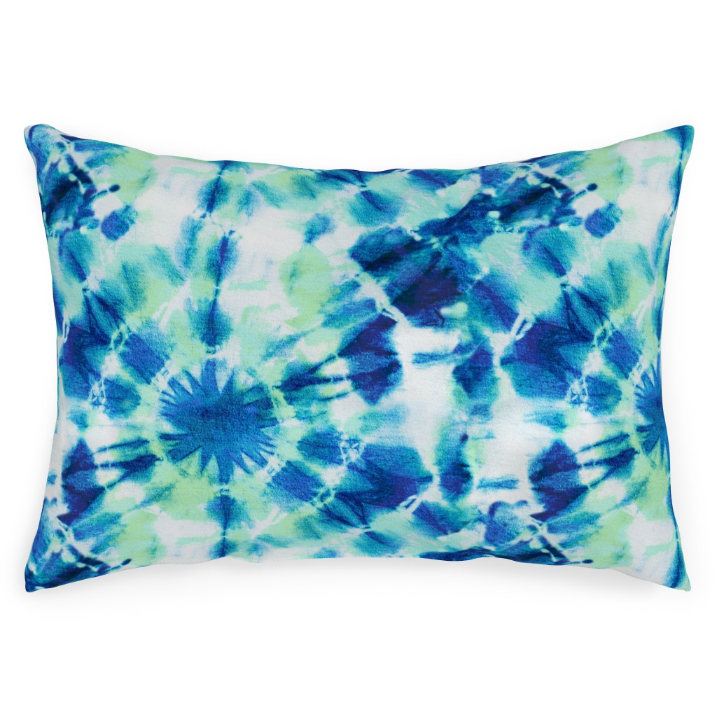 Tie dye 2025 outdoor pillows