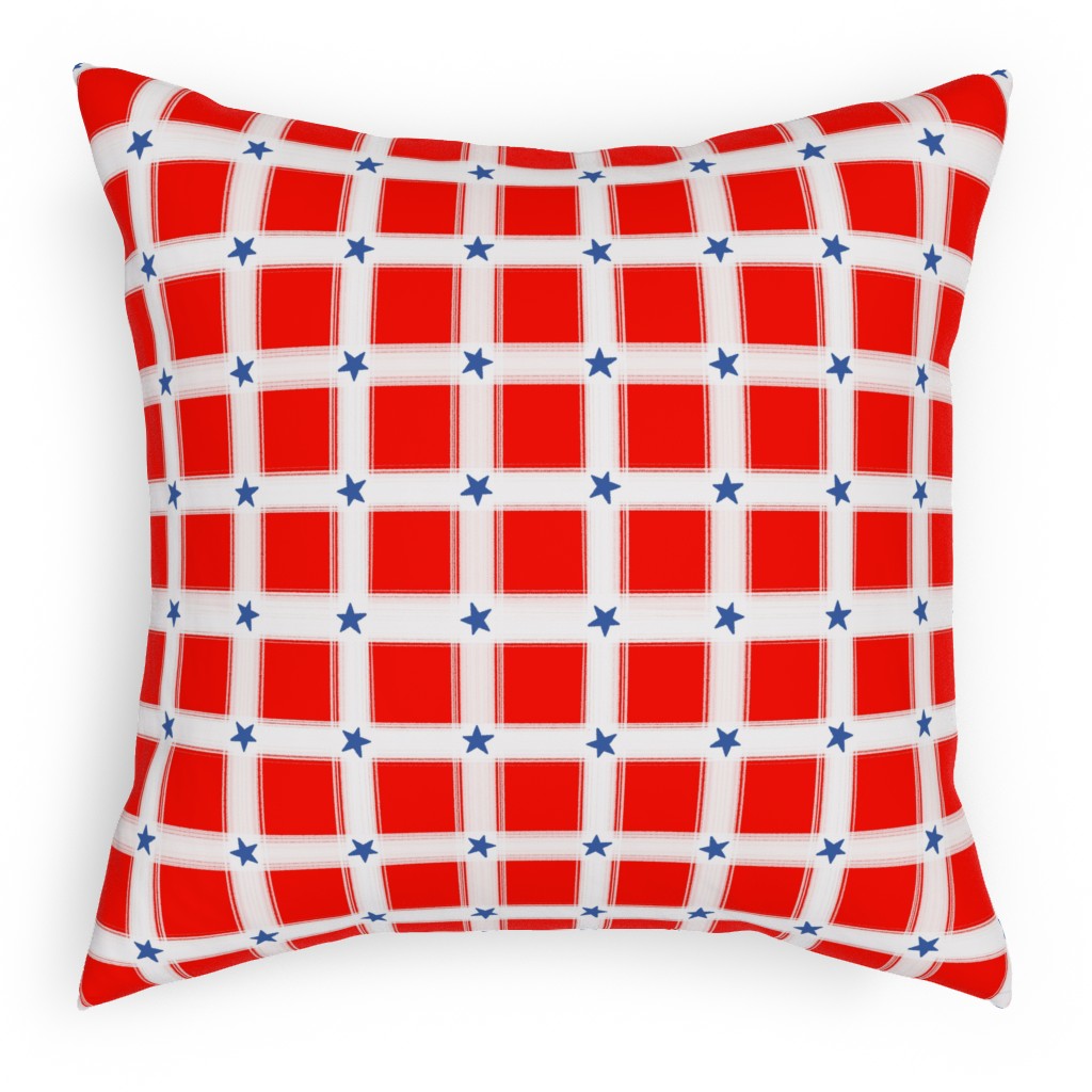 Intricate Plaid Outdoor Pillow Shutterfly