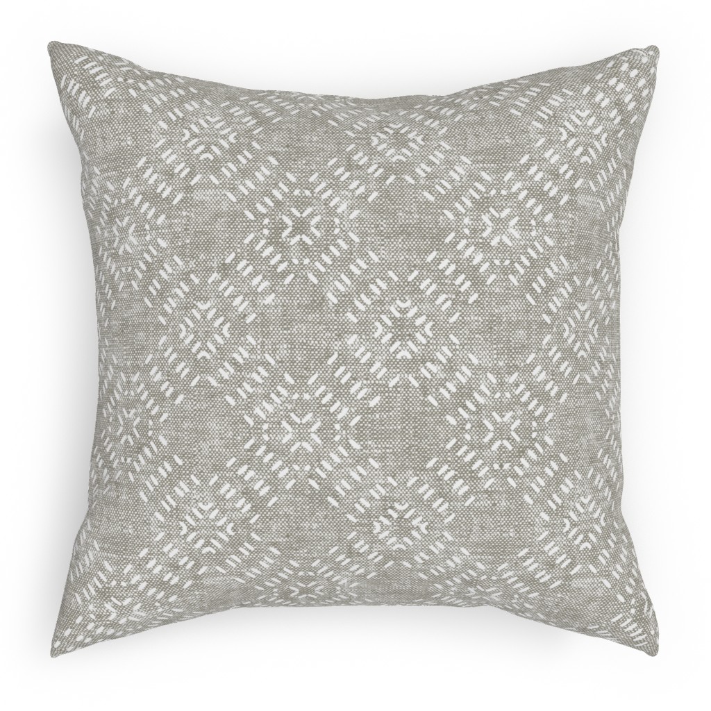 Modern Farmhouse Tile Neutral Outdoor Pillow Shutterfly