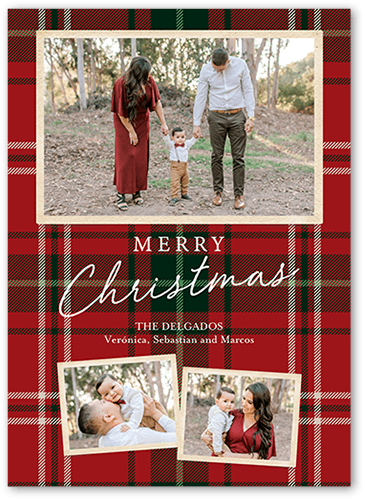 Christmas Red Cardstock