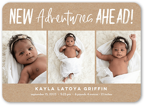 Shutterfly christmas hot sale birth announcements