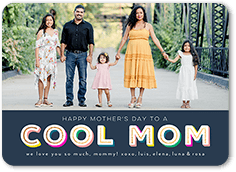 cool mom mothers day card