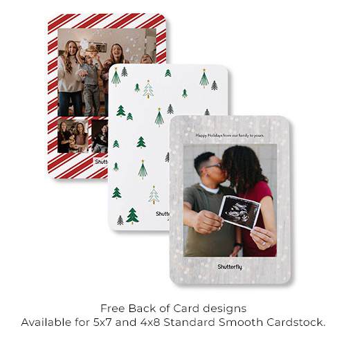 Upload Your Design 4x8 Photo Christmas Cards Shutterfly