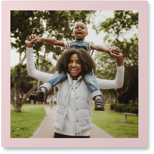 All Around Frame Photo Tile, Metal, 12x12, Multicolor