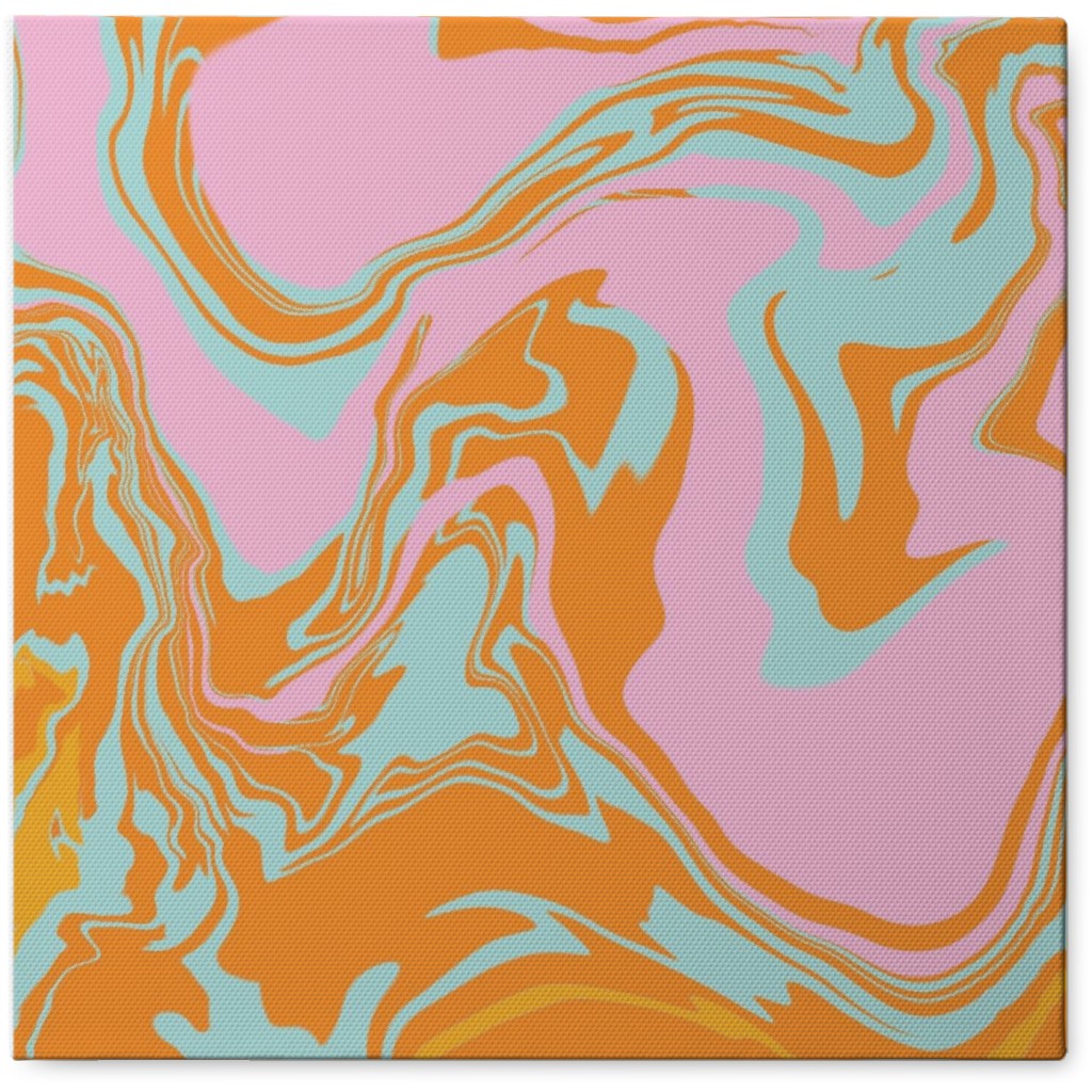 Marmor Photo Tile, Canvas, 8x8, Orange