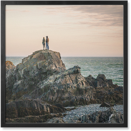 Photo Gallery of One Photo Tile, Black, Framed, 8x8, Multicolor, multi