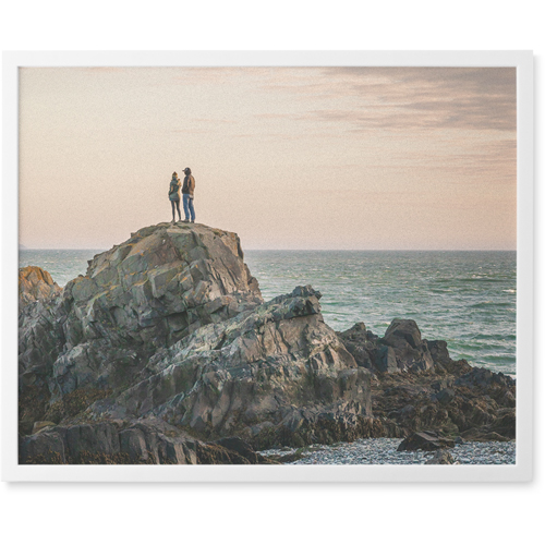 Photo Gallery of One Photo Tile, White, Framed, 8x10, Multicolor, multi