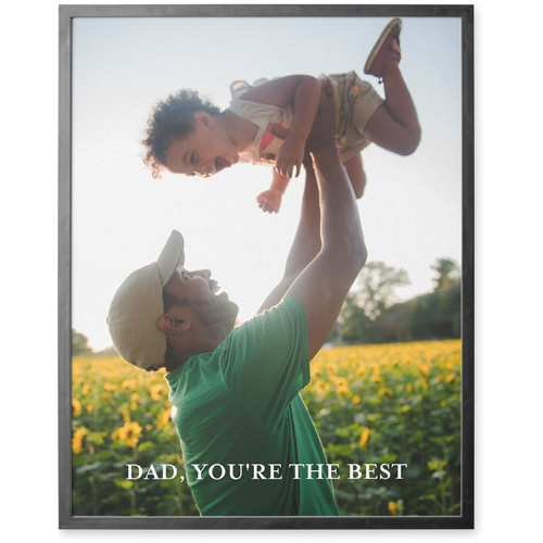 Black Photo Tile Graduation Gift