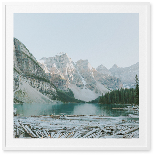Gallery of One Photo Tile, White, Framed, 16x16, Multicolor