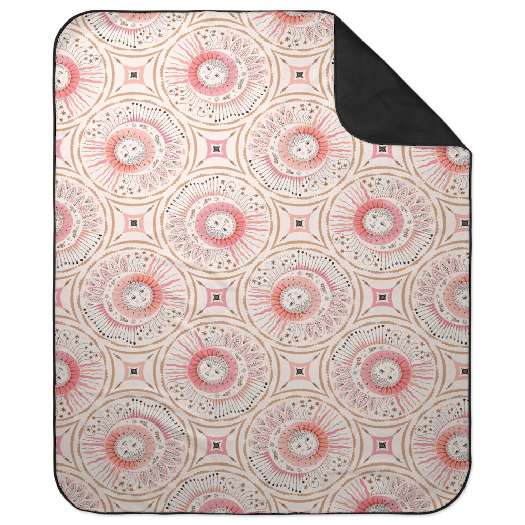 Pink Boho Blanket