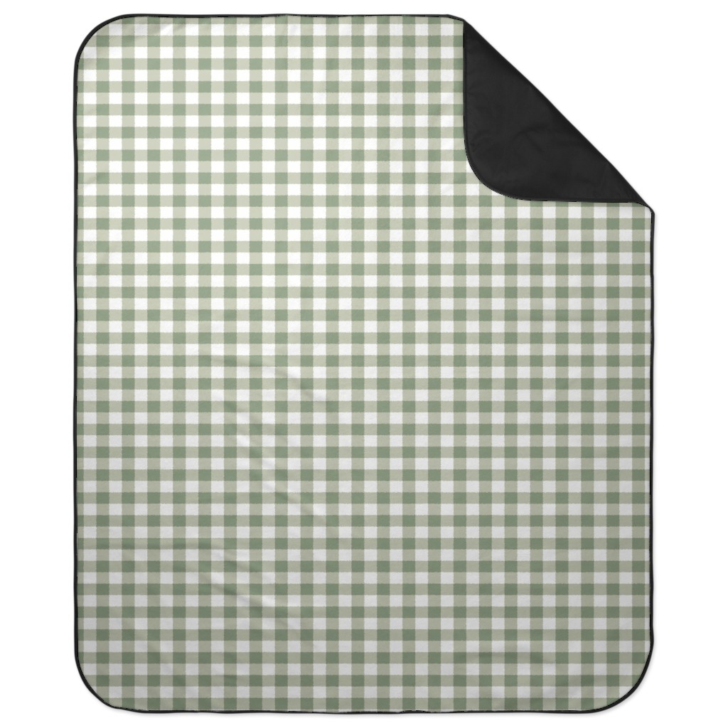 Green Plaid Blanket