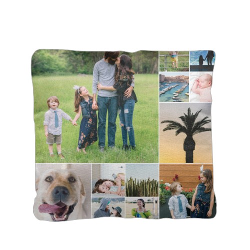 Collage Squares Pillow Custom Pillows Home Decor Shutterfly