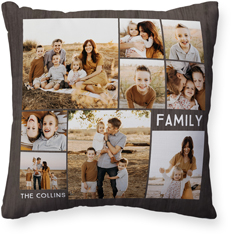 Family Gallery Montage Of Nine