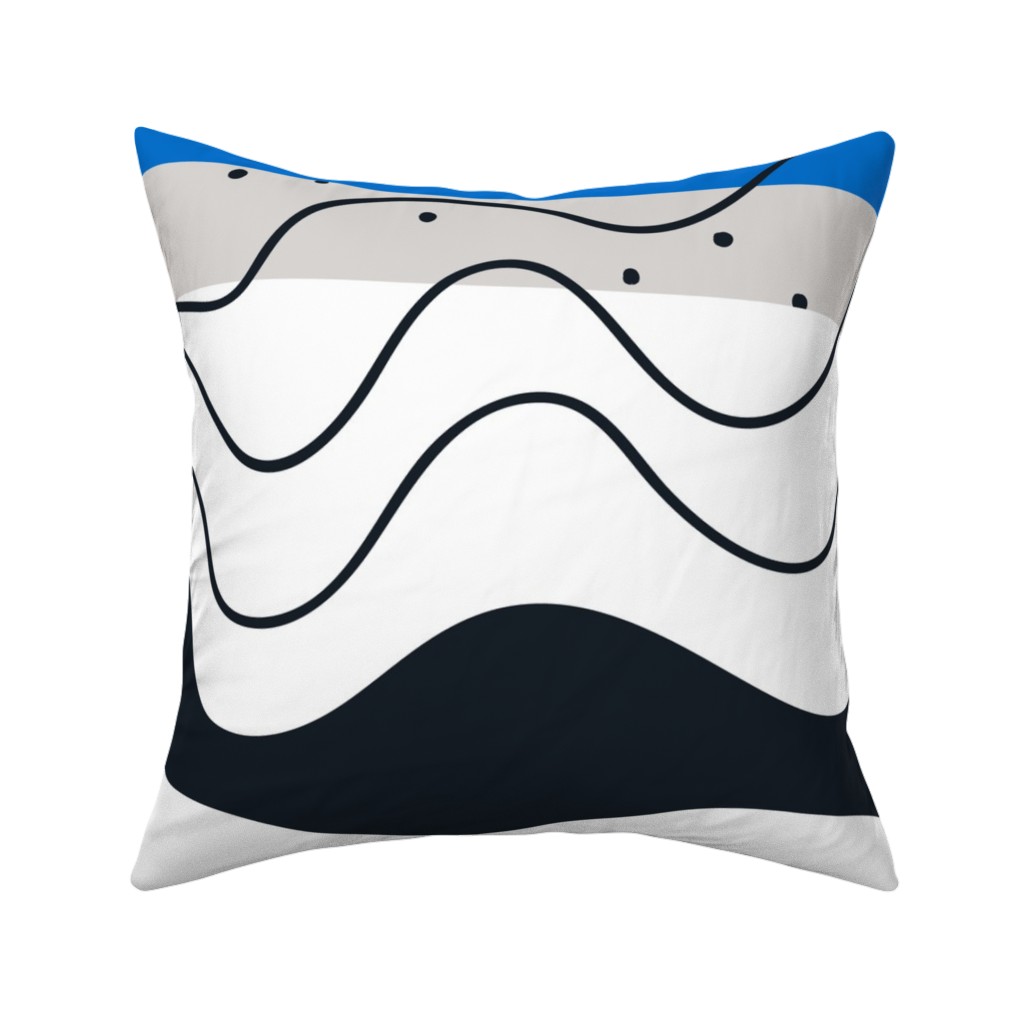 Desert Summer - Multi Pillow, Woven, Beige, 16x16, Single Sided, Multicolor