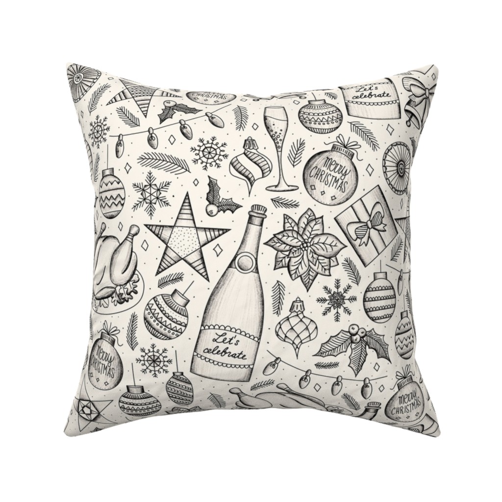 Vintage Christmas Pillows