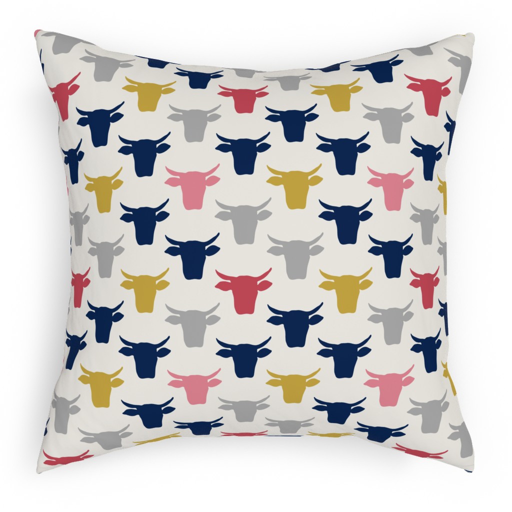 Cow Print Pillows