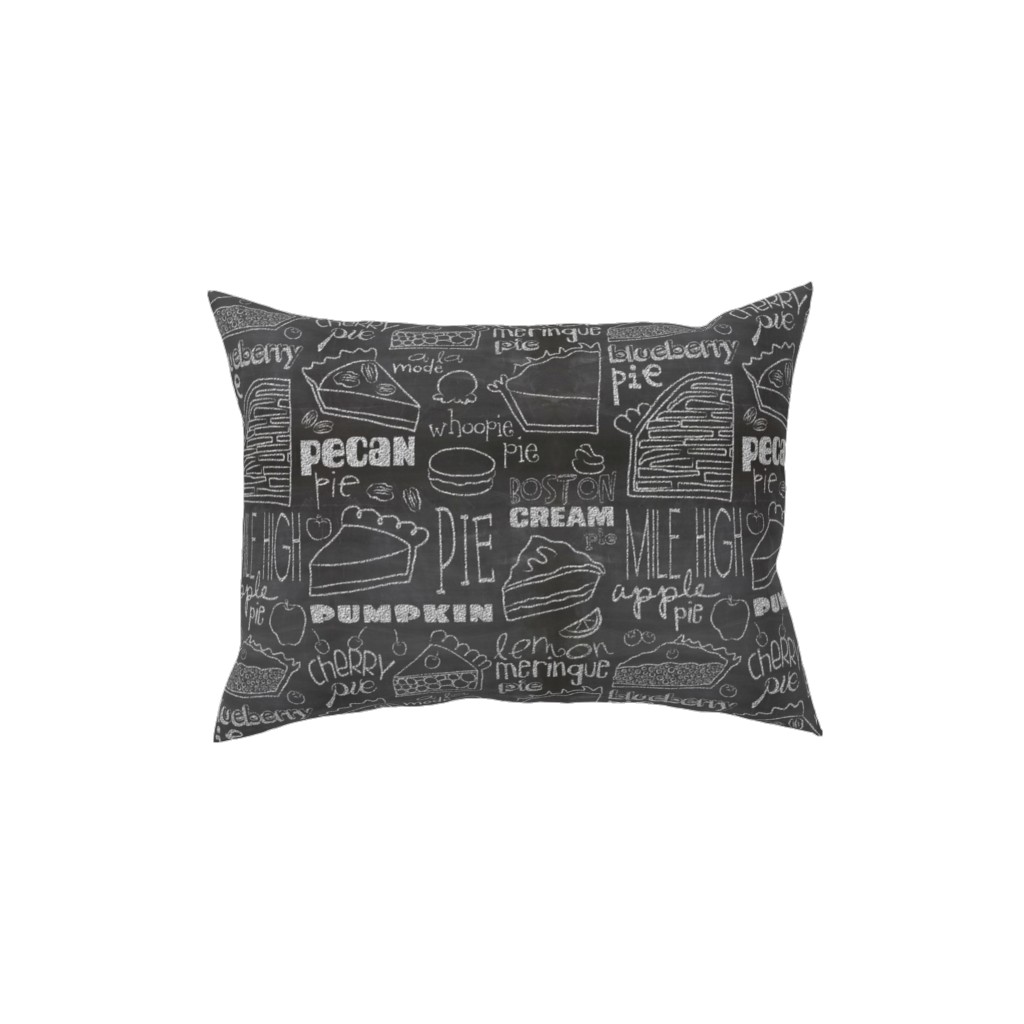 Today's Chalkboard Special! Pillow, Woven, Black, 12x16, Single Sided, Gray