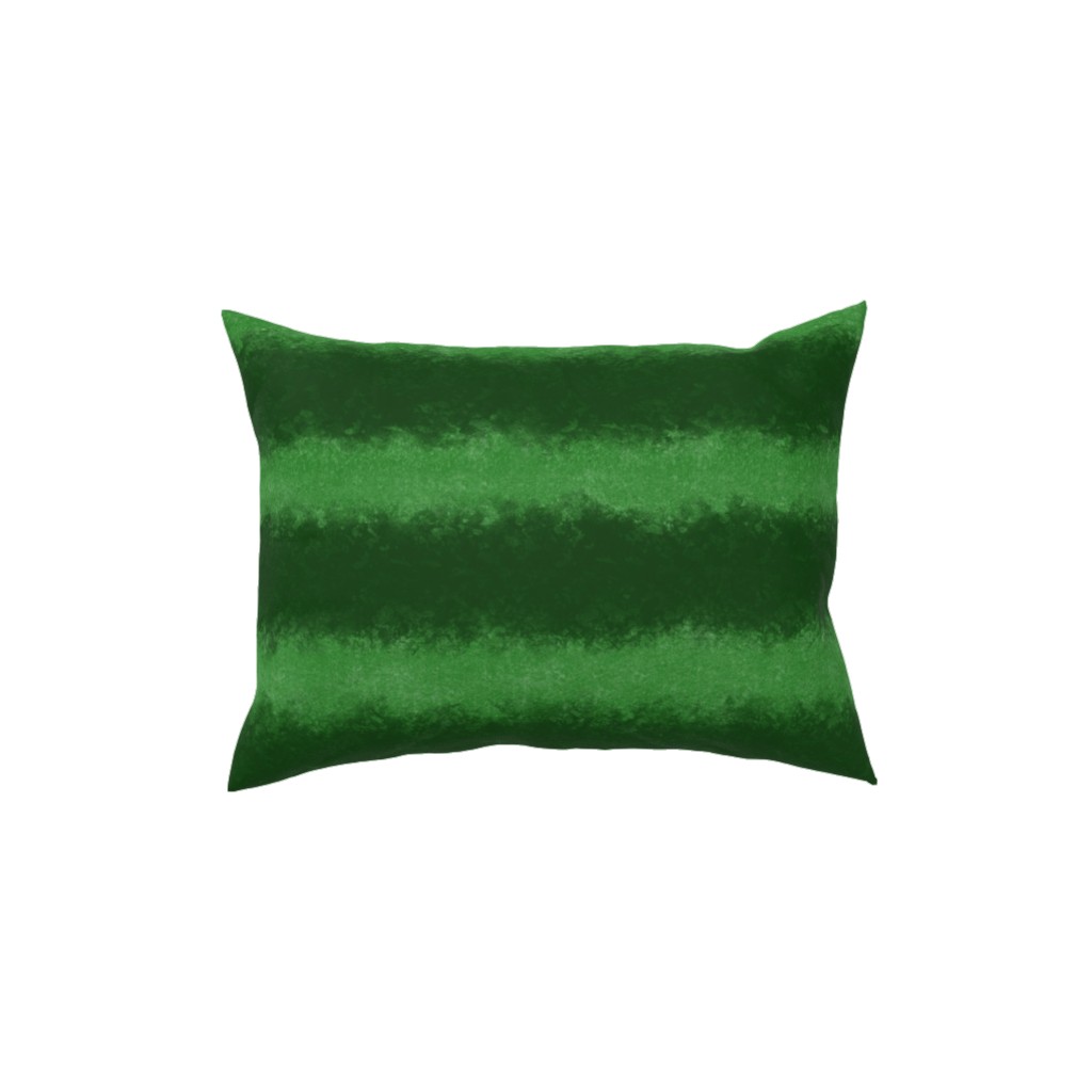 Watermelon Skin - Green Pillow, Woven, Beige, 12x16, Single Sided, Green