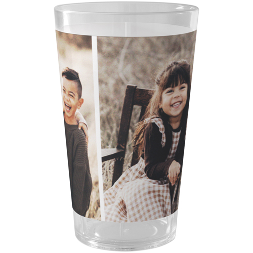 Gallery of Three Outdoor Pint Glass, Multicolor