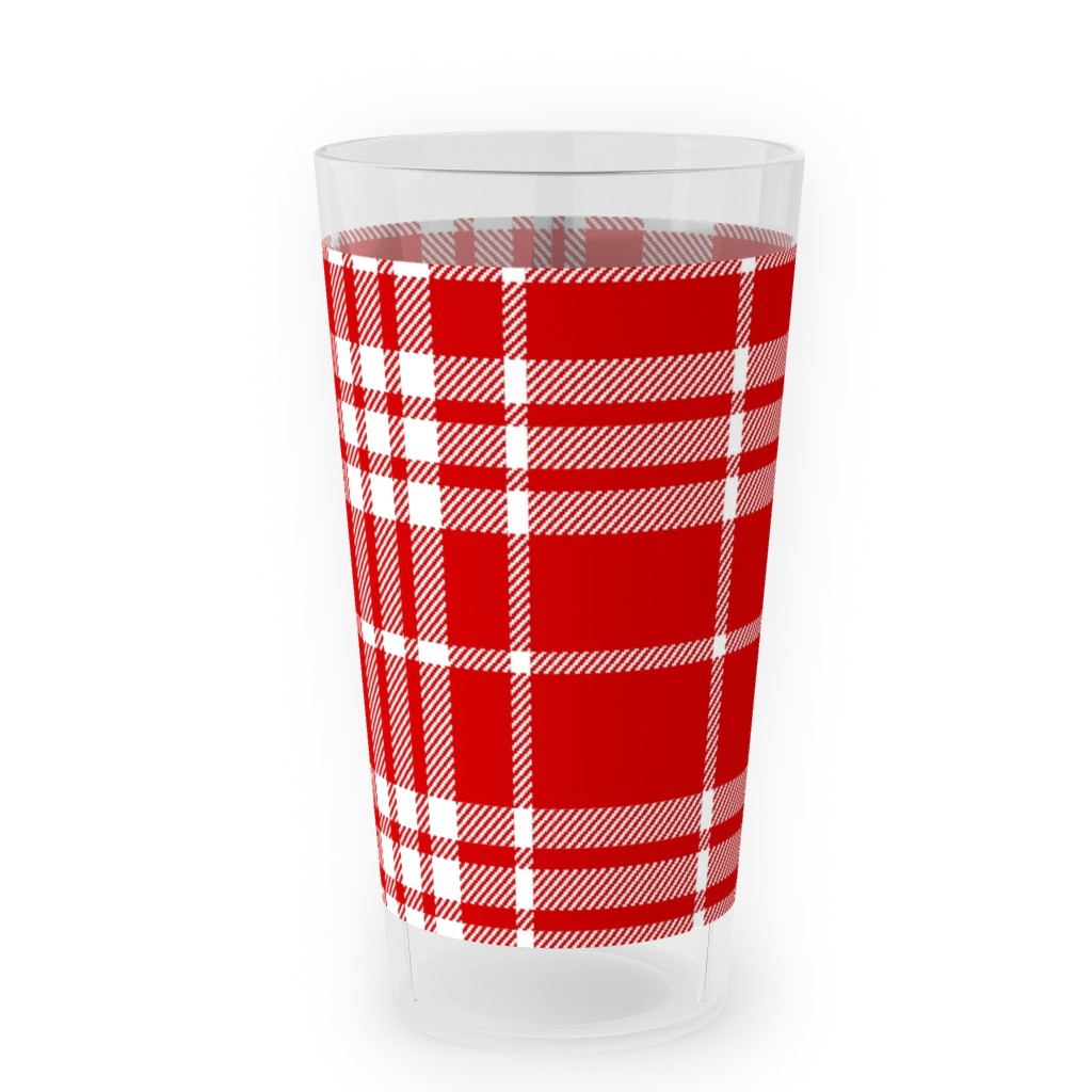 Red Pint Glass Shutterfly