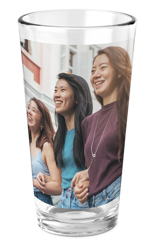 Pub Crawl Team Pint Glass, Printed Pint, Set of 1, Gray, slate