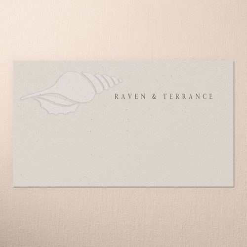 Regional Icons Wedding Place Card, Pink, Placecard, Matte, Signature Smooth Cardstock, Blush Pink