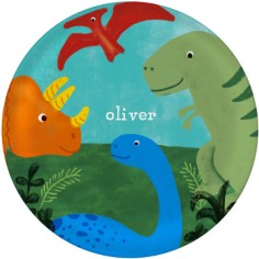 personalized children's plate sets