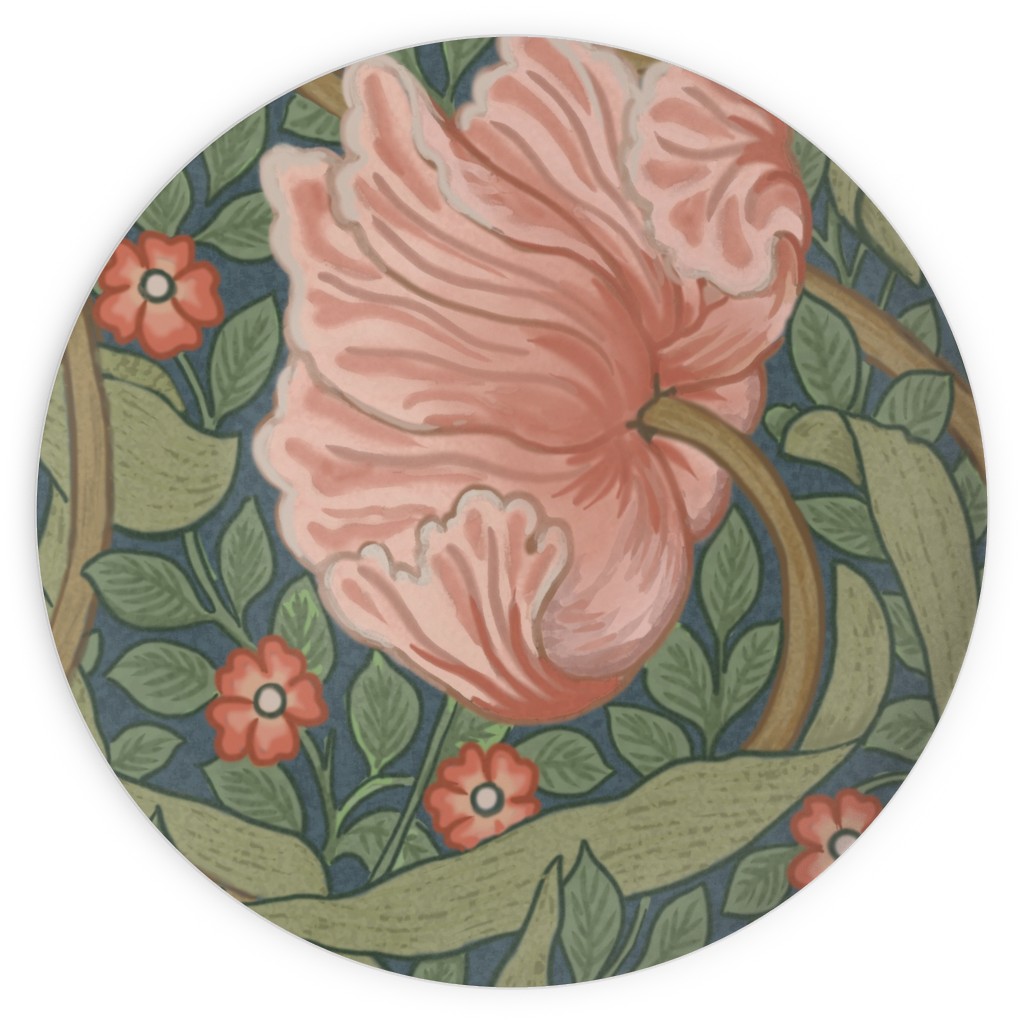 Pimpernel Plates, 10x10, Green, Classic Green