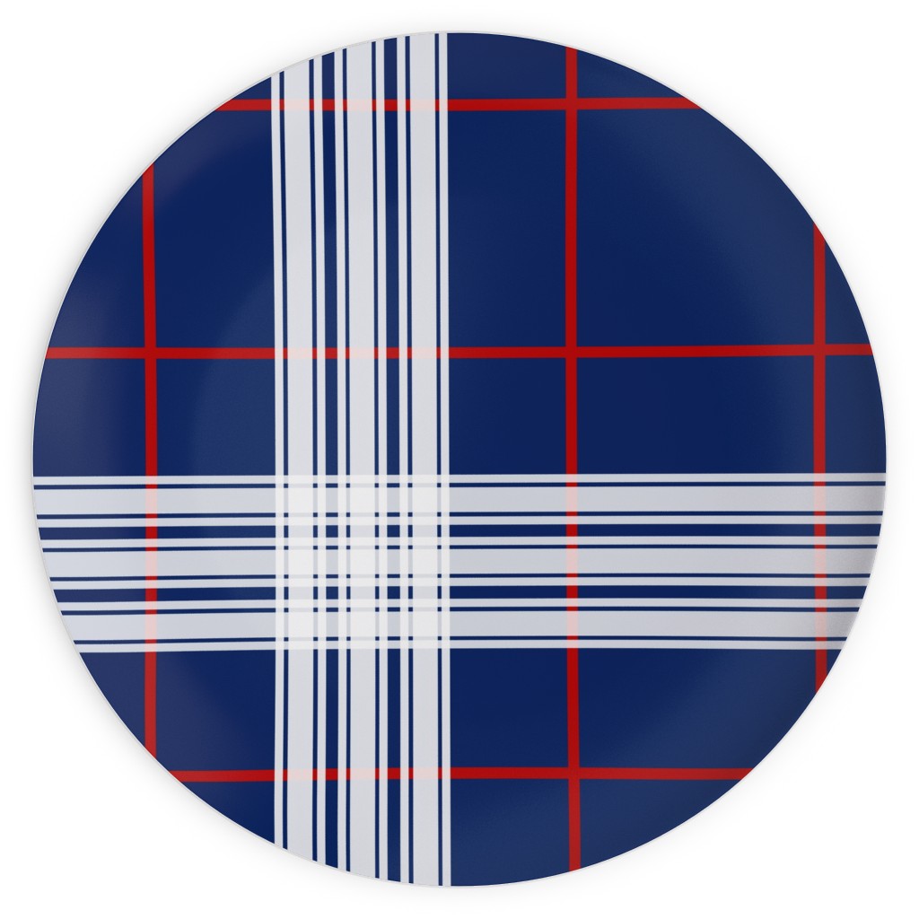 Myrtle Beach Tartan - Multi Plates, 10x10, Blue