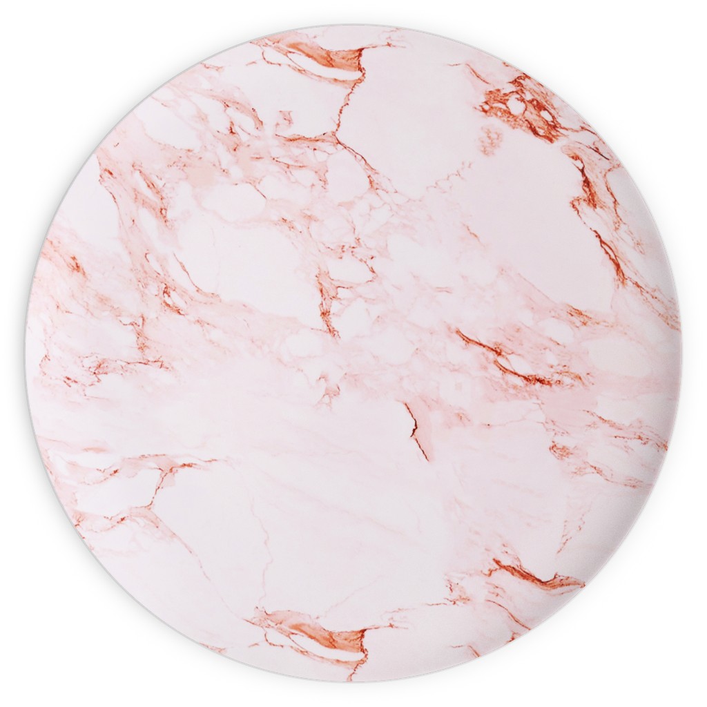 Marble - Blush Plates, 10x10, Pink