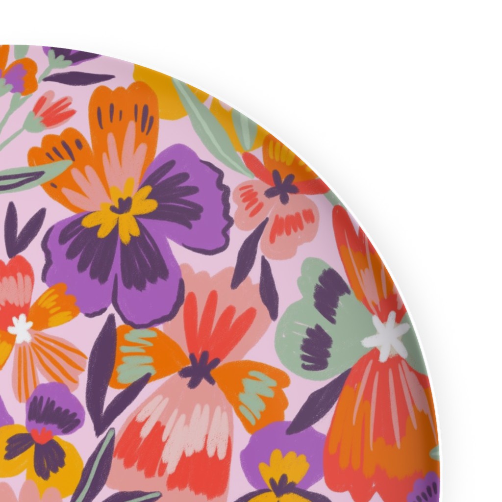 Pansies Plates | Shutterfly