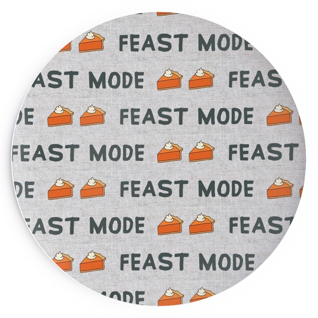 Feast Mode - Nandor Olive Salad Plate, Gray
