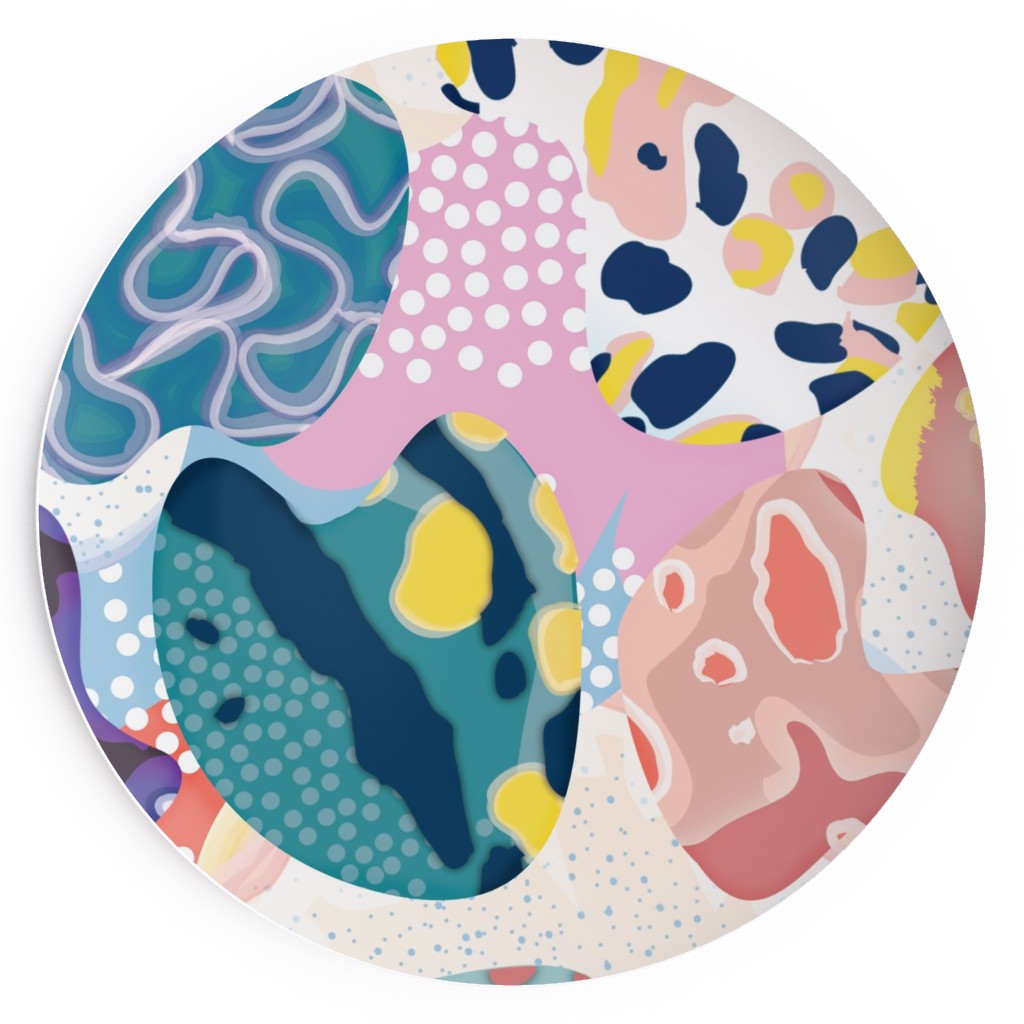 Sea Slug Animal Print - Multi Salad Plate, Multicolor