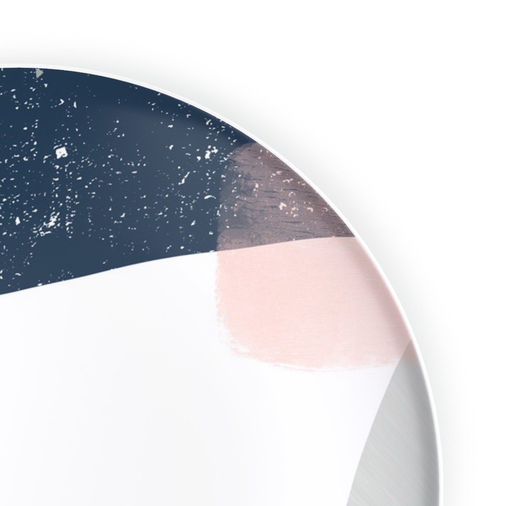 Abstract Minima - Multi on White Salad Plate | Shutterfly