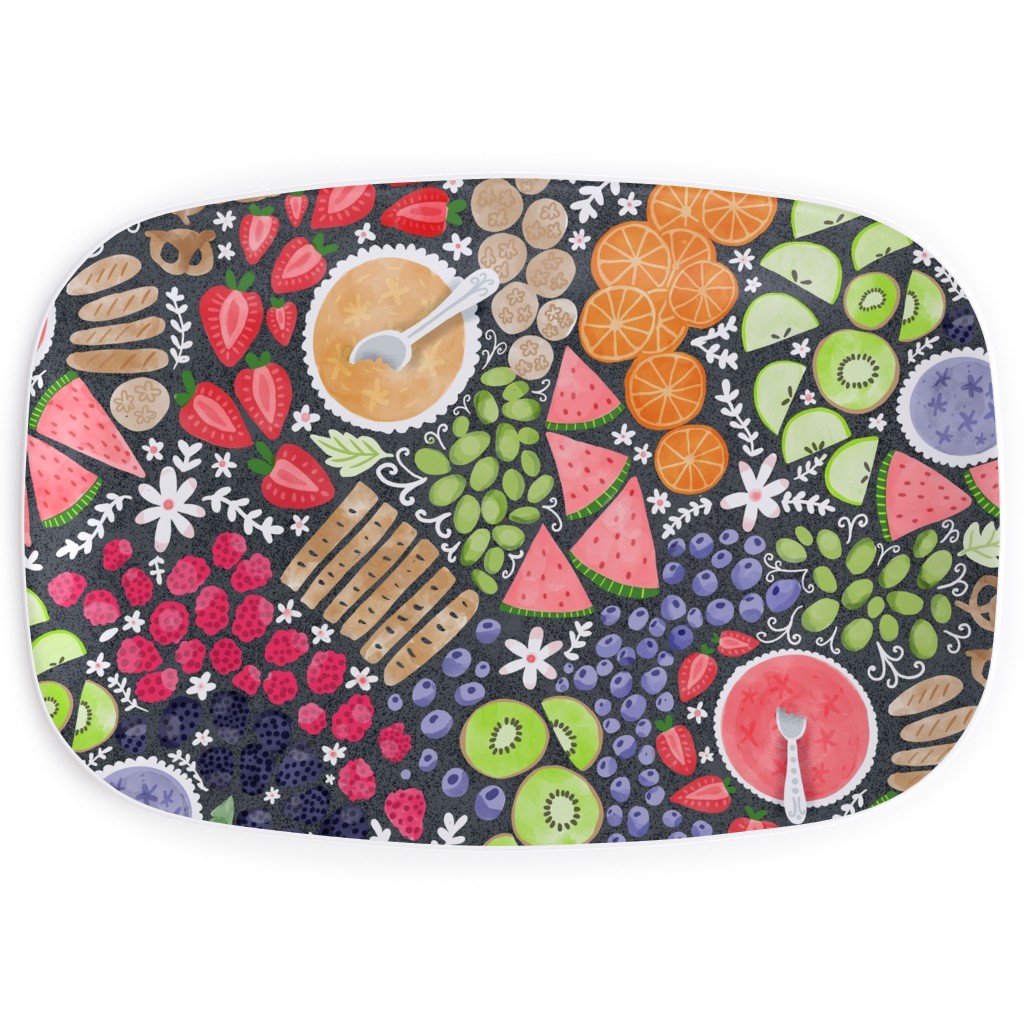 Fruit Platter - Multi Serving Platter, Multicolor